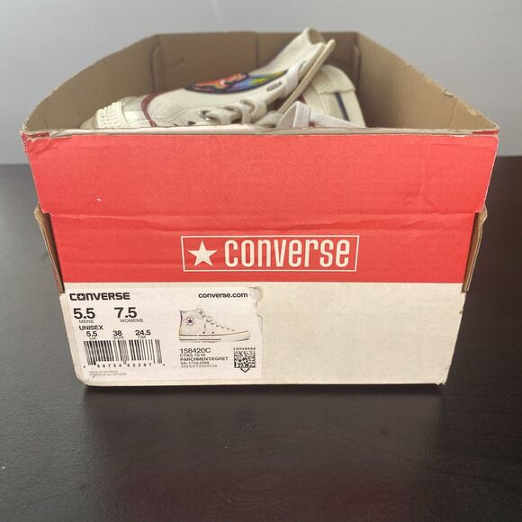 Converse AllStar Chuck 70 Hi \'1st Pride Parade\' - 2017 Sz. 5.5